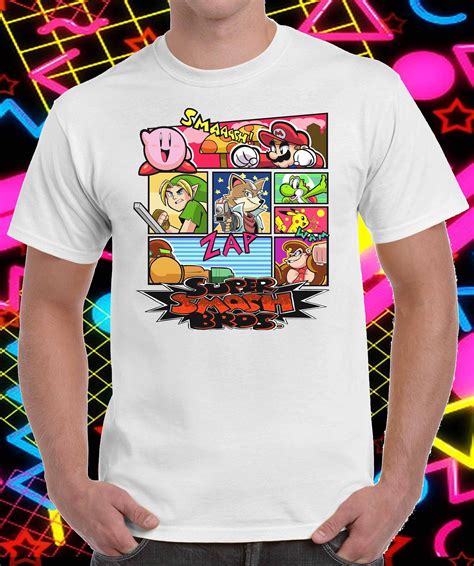 smash brothers t shirt|super smash brothers shirt.